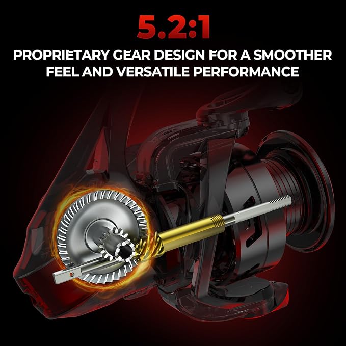 KastKing Royale Legend II Twin Tip Fishing Rod and Reel Combos, Spinning & Casting Combo, IM6 Graphite 2Pc Blanks, Extra Backup Tip Section, Stainless-Steel Guides, KastFlex Technology, EVA Handles