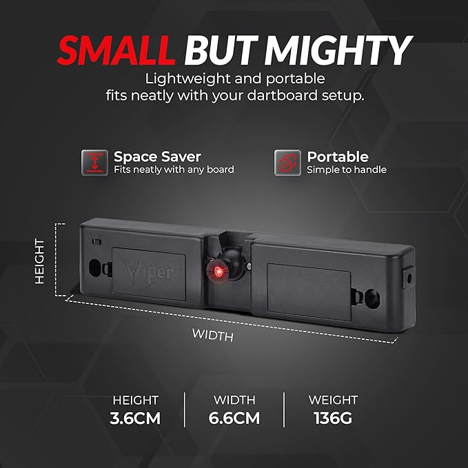 Viper Laser Throw Line Markers – Battery-Operated Precision Oche Lights in Multiple Styles