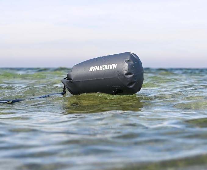 MARCHWAY Floating Waterproof Dry Bag Backpack 5L/10L/20L/30L/40L, Roll Top Sack Keeps Gear Dry for Kayaking, Rafting, Boating, Swimming, Camping, Hiking, Beach, Fishing