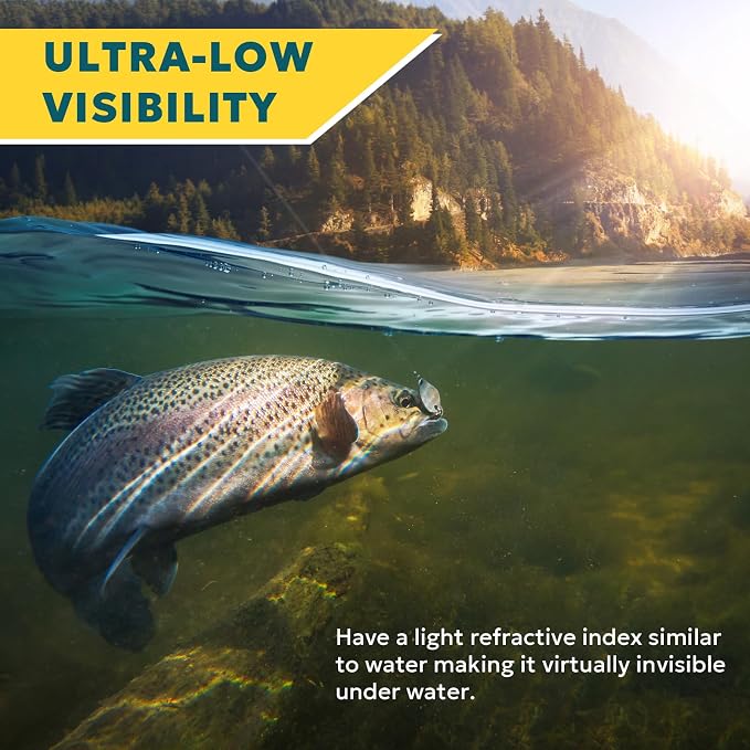 SF Ultra Smooth Monofilament Mono Fishing Line with Spool Mono String Nylon Invisible Line Clear 2 4 6 8 10 12 14 17 20 20LB Fishing Wire Freshwater Saltwater