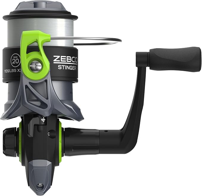 Zebco Stinger Spinning Fishing Reel, 1+1 Bearings Fishing Reel