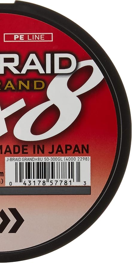 Daiwa J-Braid Grand 8 X 300 YDS Filler Spool