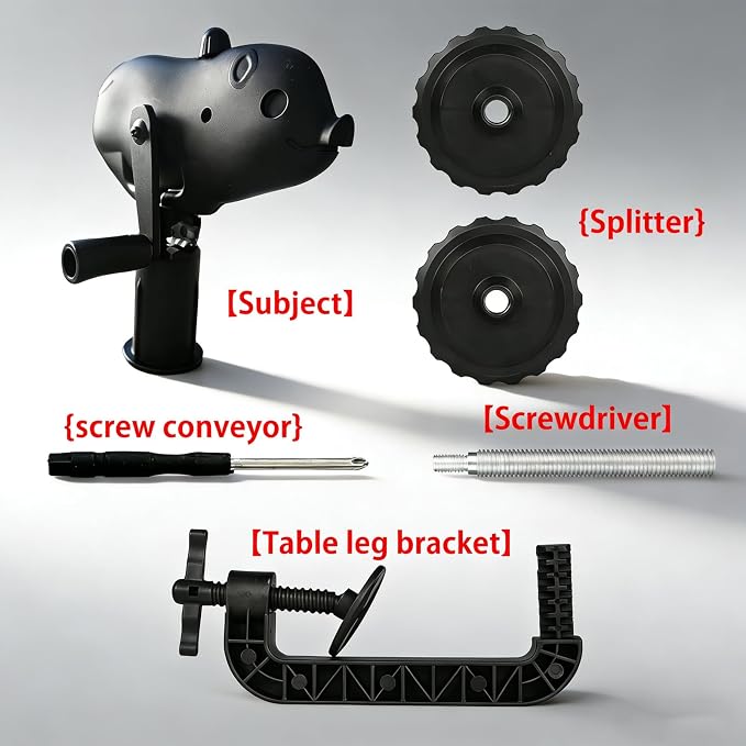 Black Pig-Shaped Fishing Line Winder Spooler, All-in-One Portable Fishing Reel Spooling Station for Spinning, Casting Reels, Clamp-on Rod or Desk Mount, Anti-Twist, Multi-Function,