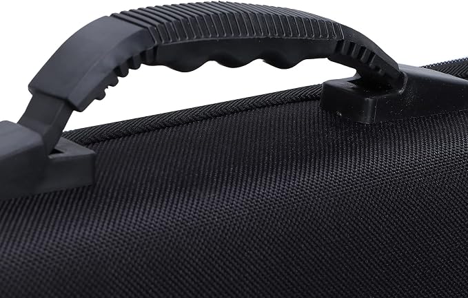 EVA Hard Shell Fishing Rod Case Fishing Gear Storage Bag Fishing Pole Protector with Double Zippers Sponge Padding for Rods Reels Boat Accessories