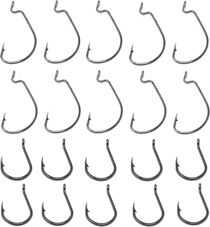 Reaction Tackle Wacky Rig Tool and O-Rings for Soft Plastic Worms, Bass Fishing Wacky Rig and Neko Rig Stick Bait Setup for Largemouth and Smallmouth