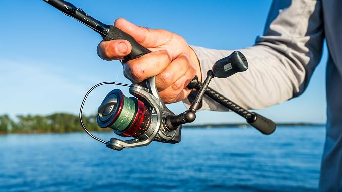 Abu Garcia Elite Max Spinning Reel, Right/Left Handle Position, Hybrid Front Drag for Smooth Operation, Saltwater or Freshwater Fishing Reel