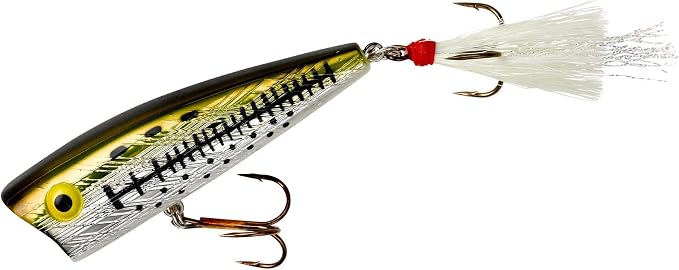 Rebel Lures Pop-R Topwater Popper Fishing Lure