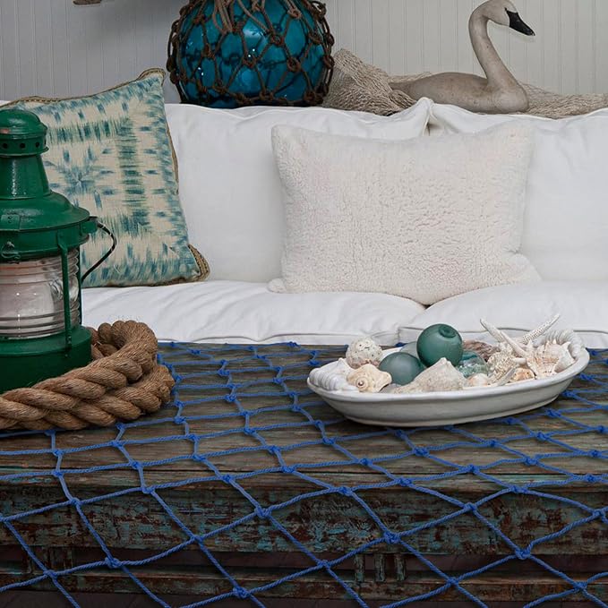 2 Pack Fish Net Decorations for Party