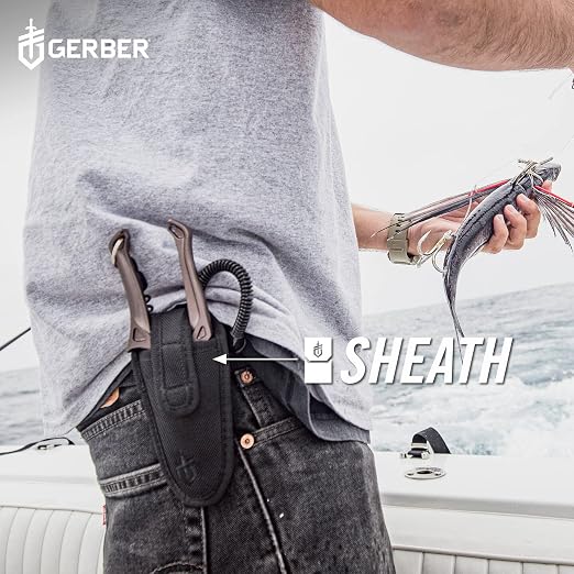 Gerber Gear Magniplier Needlenose Pliers - Durable Fishing Pliers for Freshwater & Saltwater Environments - Premium Fishing Gear - 7.5"