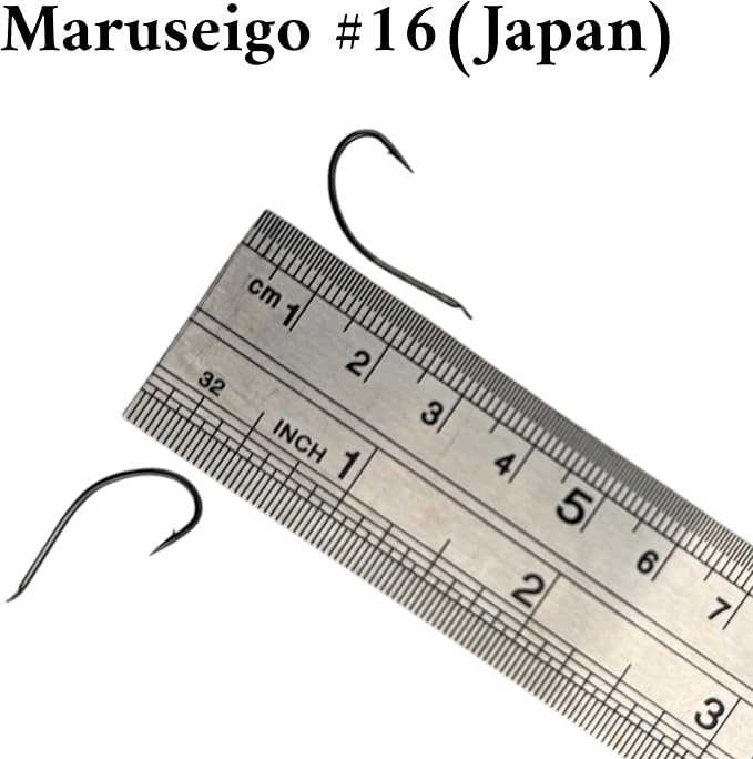 Catfish, Scup (Porgy) & Sea Bass Rig – 3-Hook Hi-Lo Bottom Fishing Kit – Hand-Tied Japanese Hooks with PE Line – Saltwater & Freshwater – USA-Designed