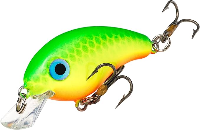 Strike King Bitsy Pond Minnow Crankbait Fishing Lure, 3/32 oz, Irresistible to Fish