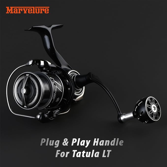 Mamba Series Power Handle 2.28'' (58 mm) Compatible for Daiwa Fuego LT, Ballistic LT, Tatula LT, Exceler LT 1000-4000 Spinning Fishing Reels
