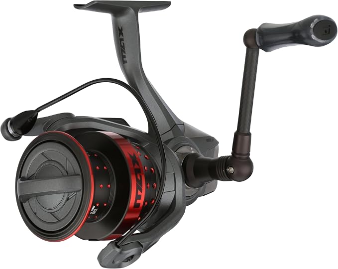 Abu Garcia Elite Max Spinning Reel, Right/Left Handle Position, Hybrid Front Drag for Smooth Operation, Saltwater or Freshwater Fishing Reel