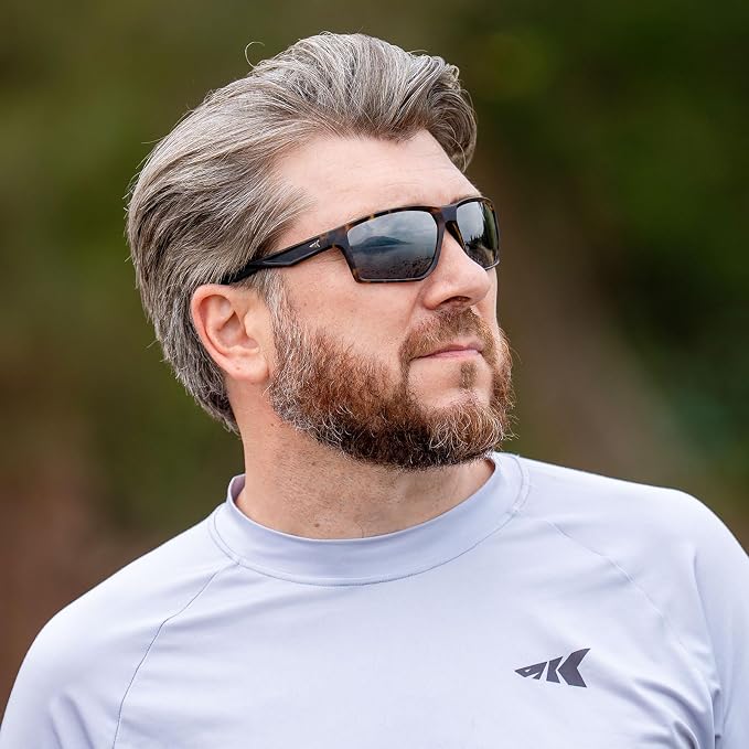 KastKing Osage Polarized Sport Sunglasses for Men and Women, Ideal for Driving Fishing Cycling Running, UV Protection
