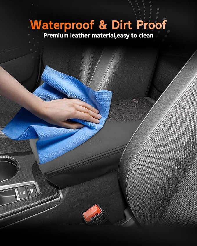 CDEFG for Honda Civic 2022-2025 2026 Center Console Cover Armrest Box Cover for Civic (LX, Sport, Si) 2022 2023 2024 2025 Accessories Console Arm Rest Protector