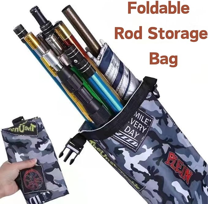 Rod Storage Cover,Fishing Rod Sleeve,Beach Umbrella Storage,Kite Bag,Canvas Bag,Golf Umbrella Cover,Waterproof Multi-functional Case