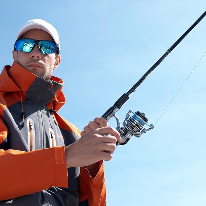 Piscifun NautiX Spinning Reel, Aluminum Spinning Fishing Reel, CNC Aluminum Gear, 33LBs Max Drag, 8+1 Sealed BB, 6.0:1/5.4:1 Gear Ratio, Smooth Powerful Freshwater Saltwater Reel