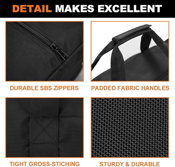 Sports Duffle Bag - Extra Large Travel Duffel Luggage Bag with Upgrade Zipper, Sturdy & Water Resistant, Black (Black 47inch)