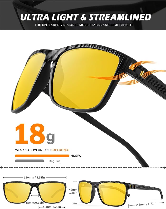 NSSIW Mens-Sunglasses Polarized Sunglasses Men : Classic Sun Glasses with UV Protection for Driving Fishing Golf 4 Packs