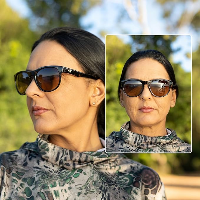 KastKing Alsea Polarized Bifocal Sports Sunglasses With PuriVex Protective Lens Coating,Grilamid Frame,Women Sunglasses