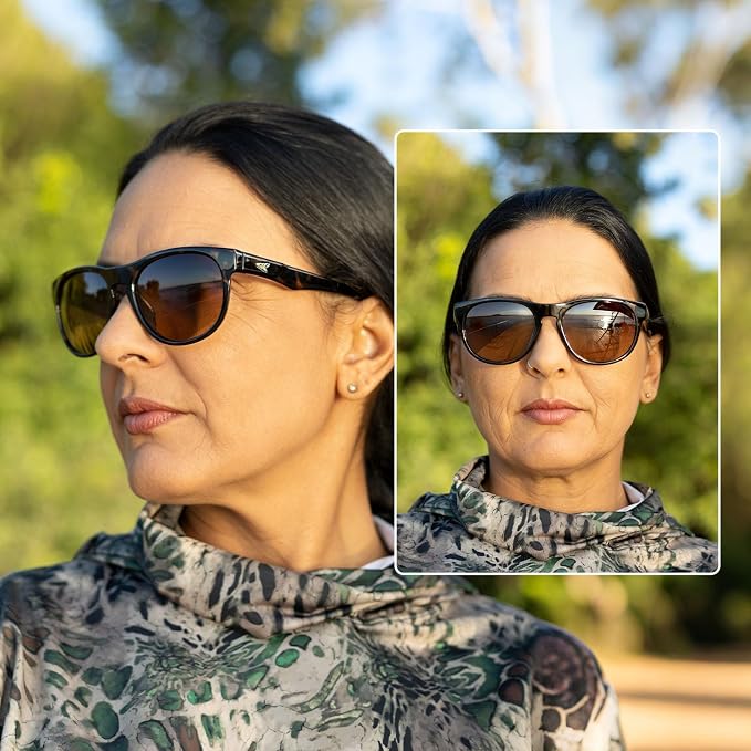 KastKing Alsea Polarized Bifocal Sports Sunglasses With PuriVex Protective Lens Coating,Grilamid Frame,Women Sunglasses