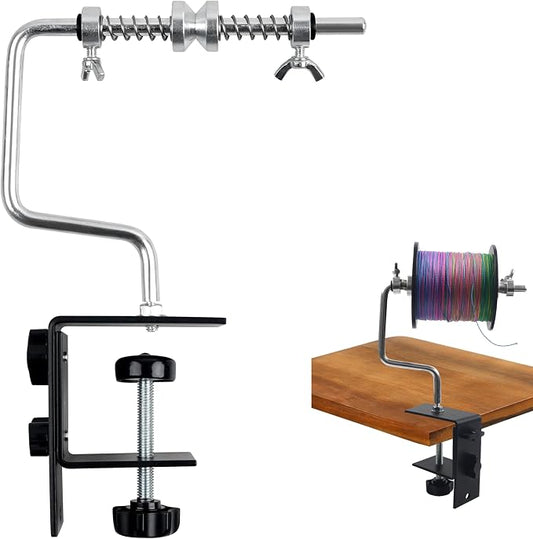 Fishing Line Spooler System, Portable Fishing Line Winder Adjustable Spinning Reel Spooling Station Machine