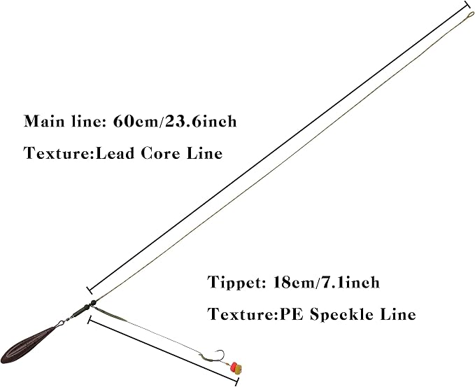 Carp Fishing Rigs Kit Carp Hair Rigs with Carp Sinker Weights Hooks Quick Change Rolling Swivels Sleeves Bait Corns Boilie Leader Rigs Carp Fishing Accessories