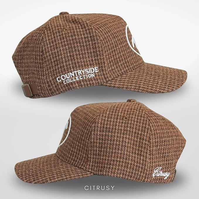 Vintage Western Trucker Hat | Men & Women | Country Cute Caps for Cowgirls Cowboys | Camo Denim Embroidered Cotton | Snapback