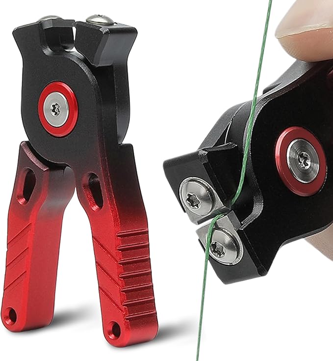 mpeter Tungsten Carbide Fishing Line Cutter Portable Mini Fishing line Clipper Nippers Quick Line Cutter Tungsten Alloy Fishing Tool