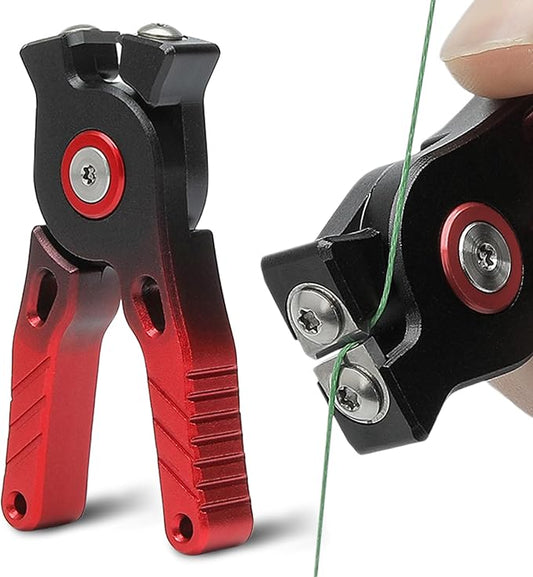 mpeter Tungsten Carbide Fishing Line Cutter Portable Mini Fishing line Clipper Nippers Quick Line Cutter Tungsten Alloy Fishing Tool