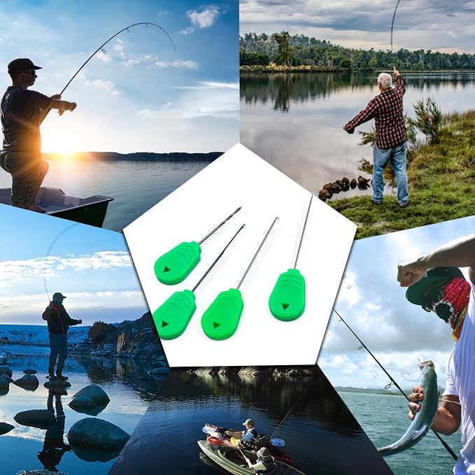 9KM DWLIFE Carp Fishing Bait Hair Rigs for Carp Fishing Fishing Rig Carps Fishing Baits Needle Kit Carp Fishing Equipment