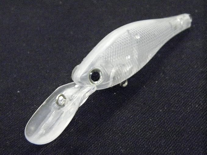 10 Blank Unpainted Minnow Crankbait Topwater Lipless Jerkbait Fishing Lures V3