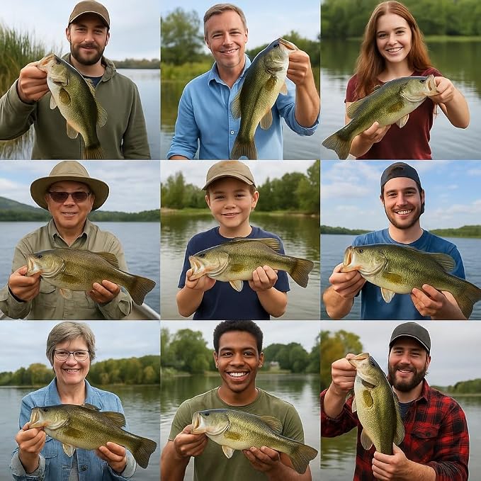 Worm Hooks for Bass Fishing- Texas Rig - Ewg