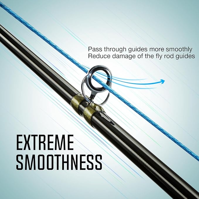 Piscifun Fly Line Backing, Braided Fly Backing Line