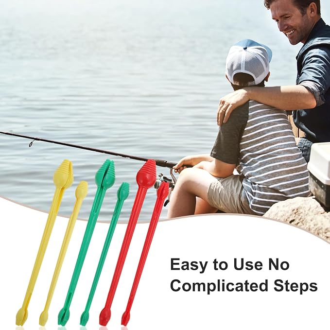 Plastic Fishing Hook Remover Sets, Portable Disgorger Set, Fish Hook Remover Tool, Easy Extraction Accessories, Red, Green, 1 Set