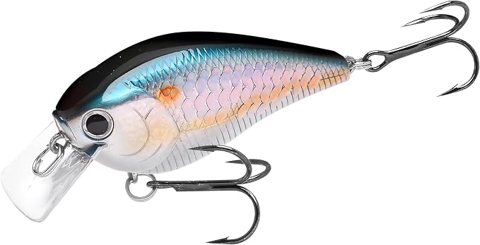 LUCKY CRAFT 1.5DRS Deep Rattle Sound Crankbait Fishing Lures, Shallow Diving Trout and Bass Lures, 3-4ft Depth, Square Bill Crankbait, Saltwater Fishing Gear and Accessories