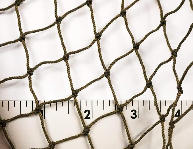Fishing Net Decor – Real Repurposed 5x10ft Fishing Net for Wall, Beach Party & Nautical Decorations – Authentic Fish Netting for Pirate & Mermaid Themes – Indoor Outdoor Coastal Home Décor