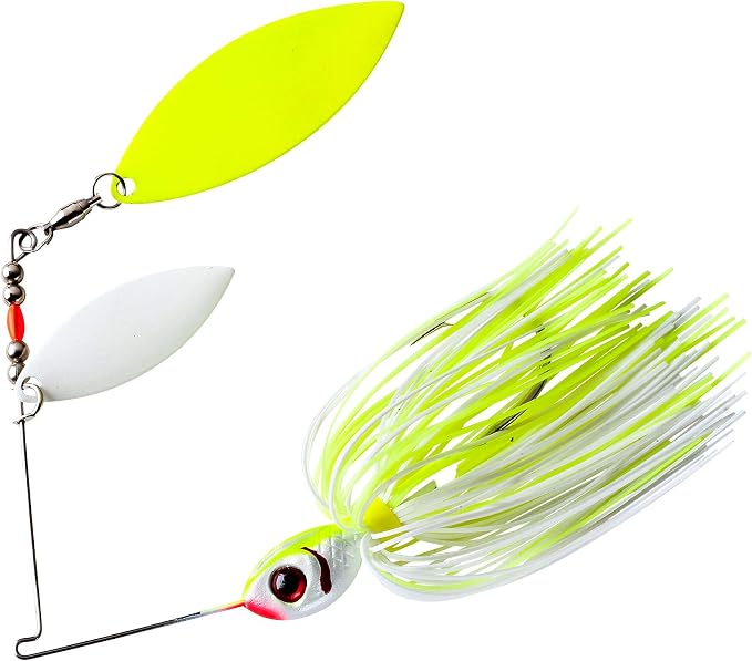 Booyah Glow Blade Spinner-Bait Bass Fishing Lure