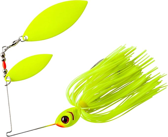 Booyah Glow Blade Spinner-Bait Bass Fishing Lure