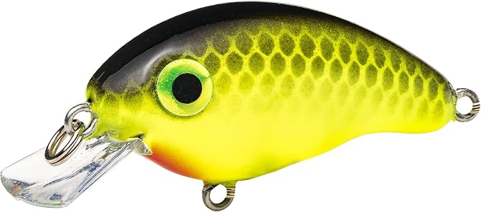 Strike King Bitsy Pond Minnow Crankbait Fishing Lure, 3/32 oz, Irresistible to Fish