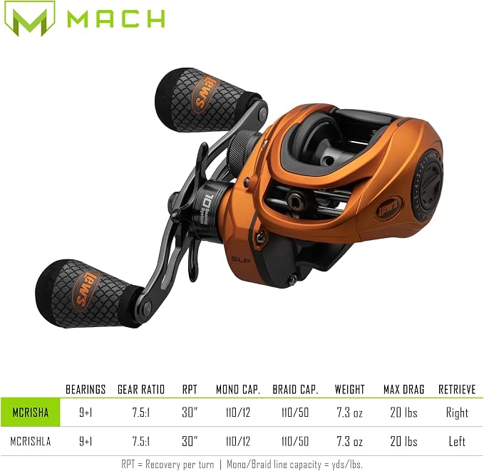 Lew's Mach Crush Baitcast Reel