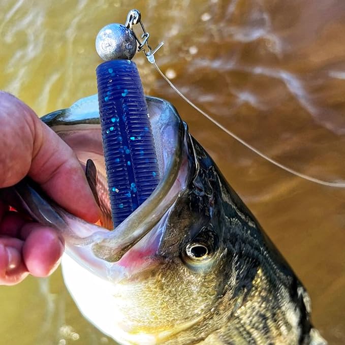 Soft Fishing Lures Kit Paddle Tail Swimbaits Plastic Worms Set Mixed Color Minnow Jerkbait Bass Lure Baitsfor Trout,Walleye,Crappie