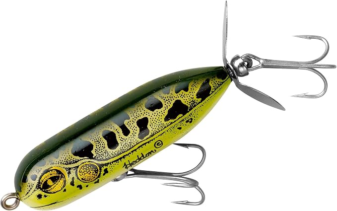 Heddon Torpedo Prop-Bait Topwater Fishing Lure with Spinner Action
