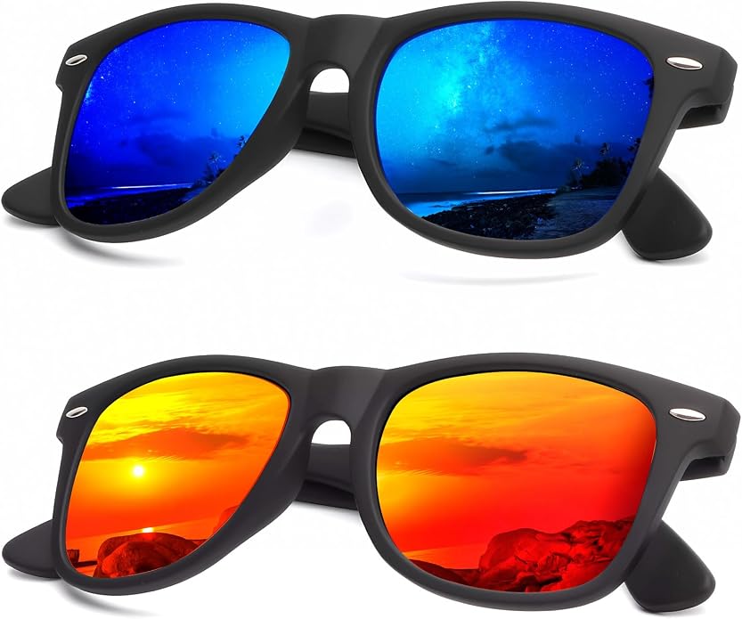 KALIYADI Sunglasses Men Polarized for Mens and Womens Unisex Sun Glasses for Driving UV Protection
