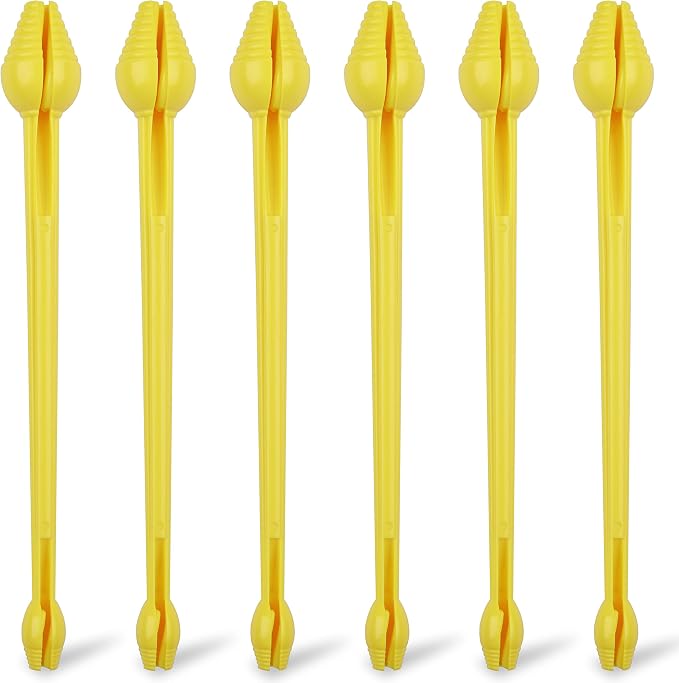 Plastic Fishing Hook Disgorger Snelled Fish Hook Remover Tool Portable Fishhook Extractor Detacher Dehooker Fishing Gear Accessory Small Large 6pcs
