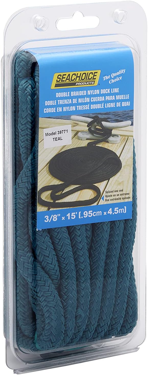 Seachoice Double-Braid Nylon Dock Line