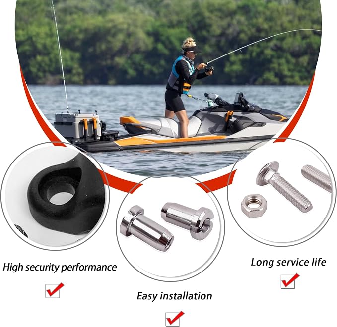 XTPTFABS Black Reel Seat Clamp/Rod Clamp Kit Compatible With most Reels up to 4/0 Size(TLD15, TLD20, TLD25, TLD30II (TWO SPEED)-W/Bolt&Nuts
