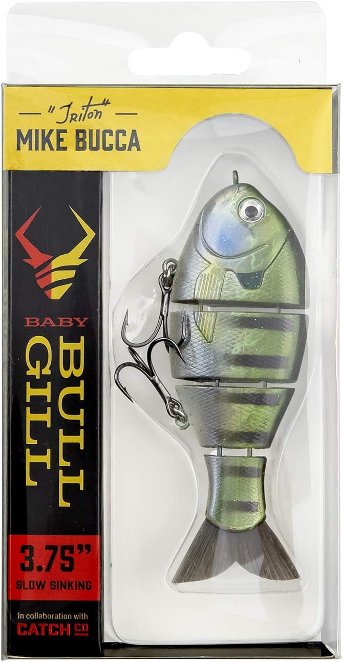 Catch Co Mike Bucca's Baby Bull Gill Swimbait 3.75" 3/4 oz