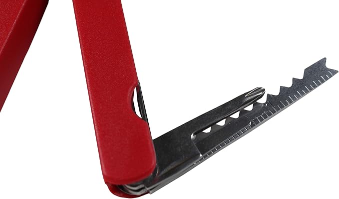 ADROIT 6" (15.2 cm) 11-in-1 Foldable Multi-Tool Pliers | 11-in-1 Functionality | ABS Handles | Nylon Belt Pouch Included | Ultimate Outdoor Companion
