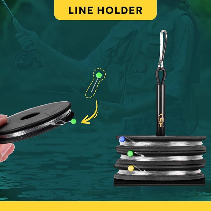 SF Pre-Tied Loop Fly Fishing Tapered Leader Nylon Clear Trout Freshwater Saltwater Bonefish Permit Bass Salmon Steelhead 7.5FT 9FT 10FT 12FT 15FT 0X 1X 2X 3X 4X 5X 6X 7X
